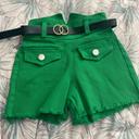 Short fille vert