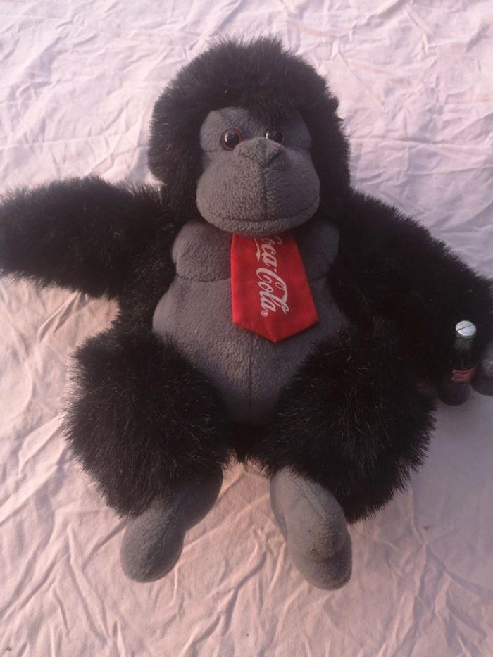 Peluche gorille coca cola - photo numéro 1