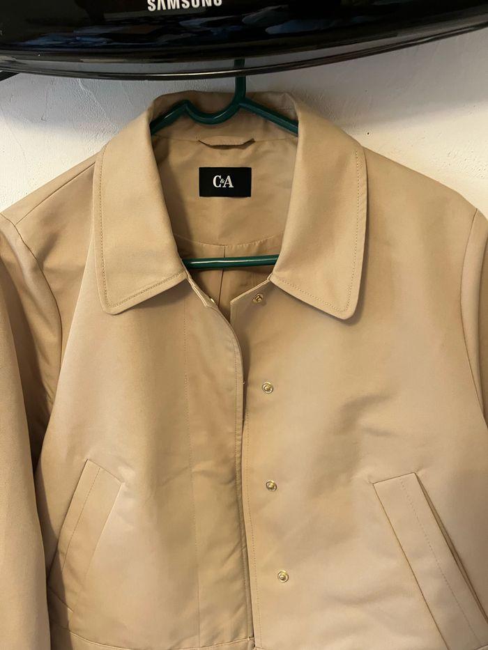 Veste blouson Camel beige, taille 44 CA - photo numéro 2