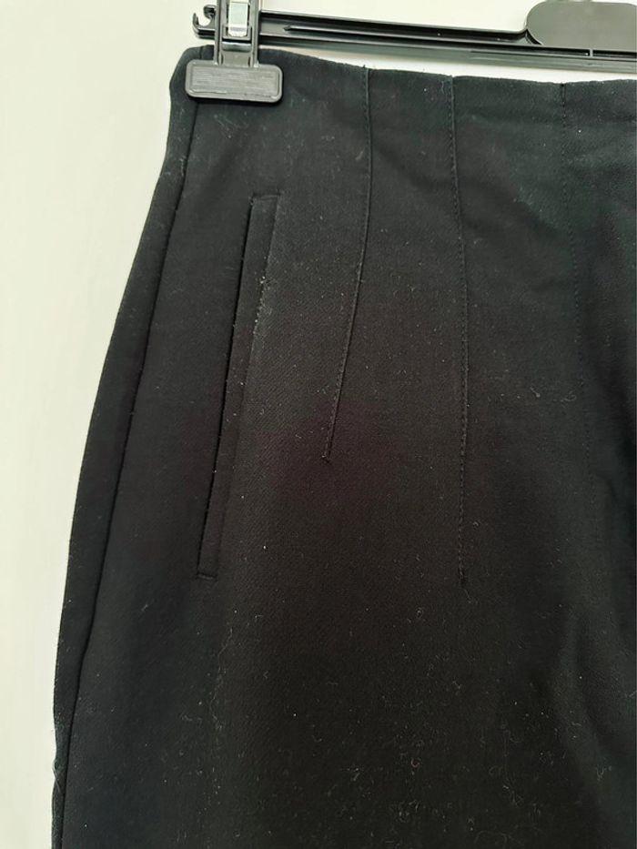 Pantalon Noir tailleur Zara taille L - photo numéro 2