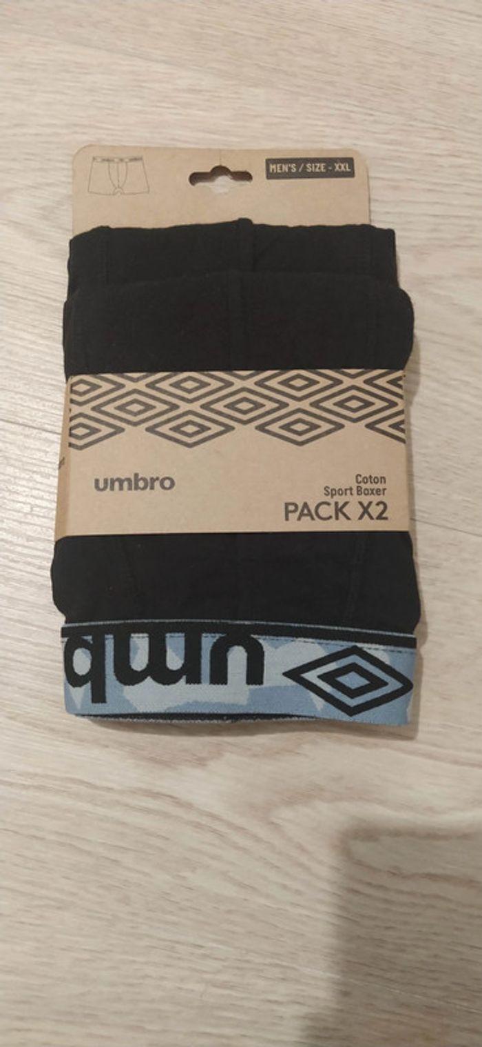 Lot de 2 boxers Umbro - photo numéro 1