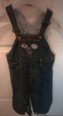 Salopette garçon en jeans disney mickey 24 mois