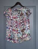 Blouse manches courtes Camaïeu T.38