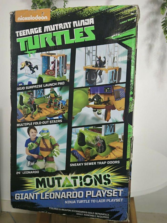 Tortue Nina playset mutation Leonardo géant mega air  de jeu - photo numéro 3