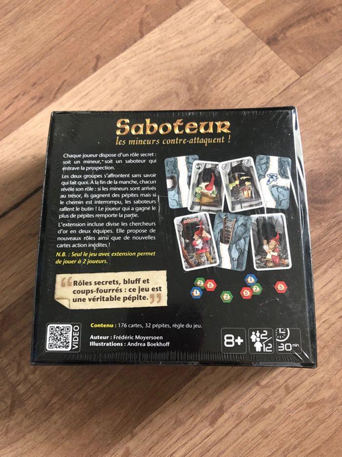 Jeu saboteur + extension - sous blister - photo numéro 3