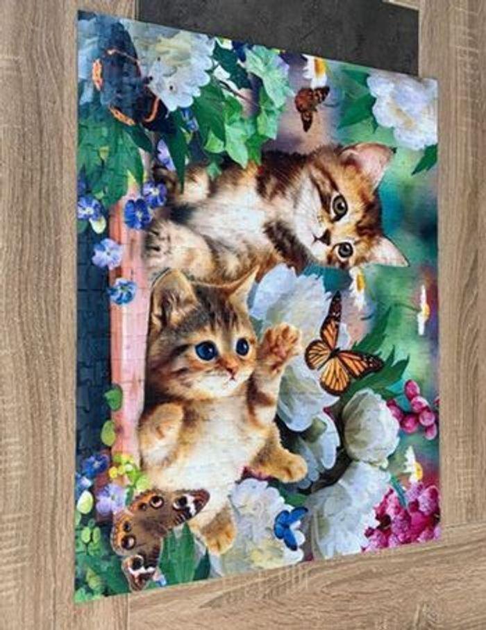 Puzzle chatons 3D 500 pieces - photo numéro 3