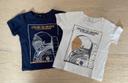 Lot de 2 T-shirts TEX