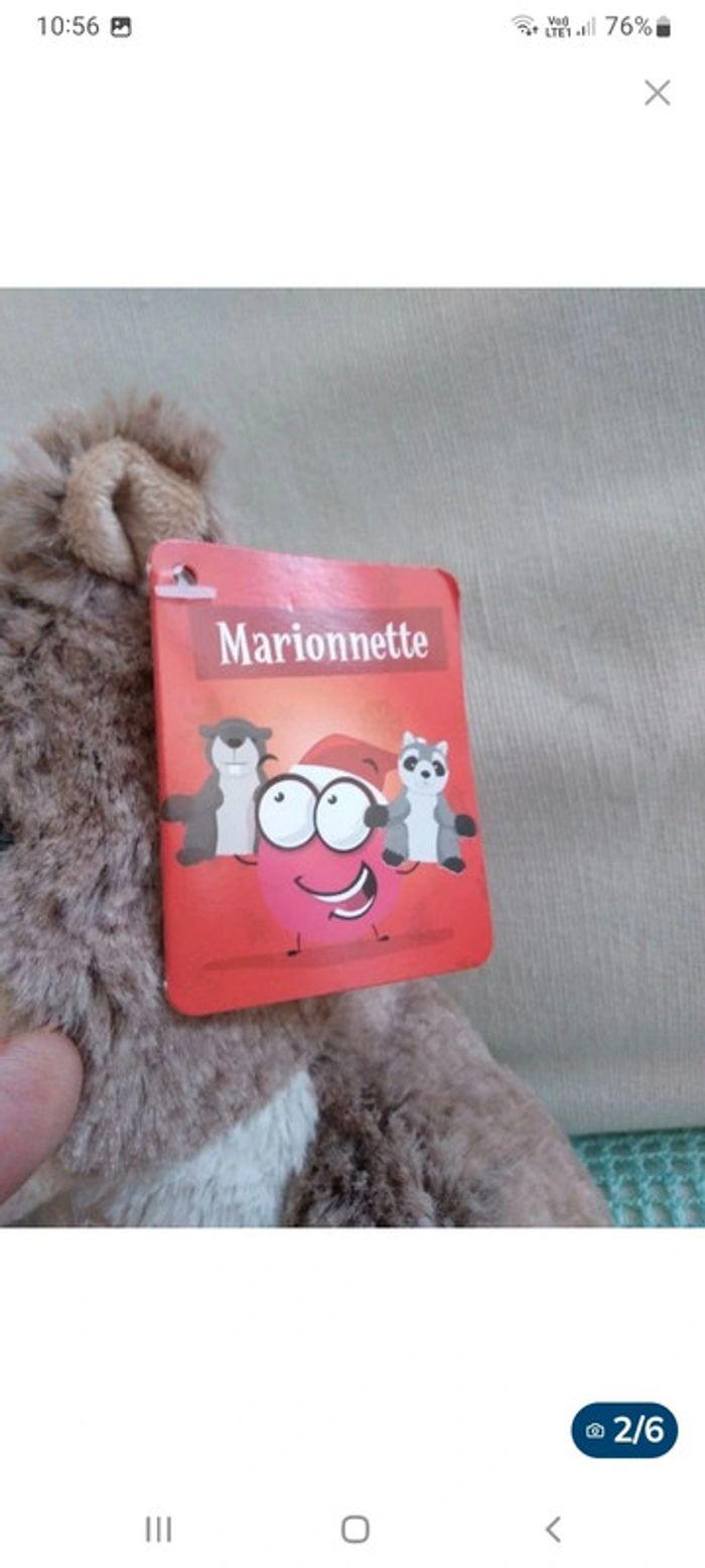 Peluche marionnette - photo numéro 2