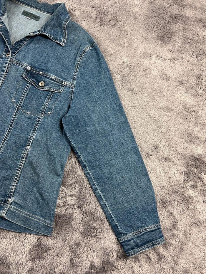 👕 Veste en Jeans vintage y2k Bleu Taille L 👕 - photo numéro 8