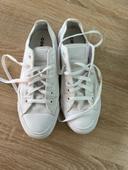 Converses blanches basses