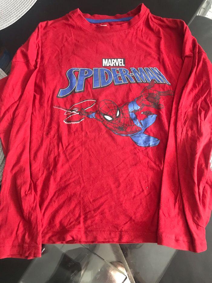 Tee-shirts manches longues spider man