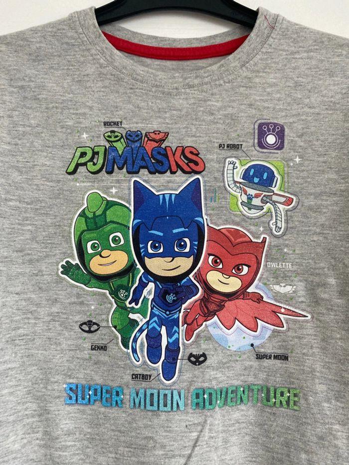 Haut pyjama pj Masks 4 ans - photo numéro 2