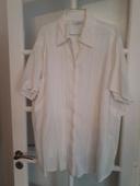 Chemise blanche festonné taille 56