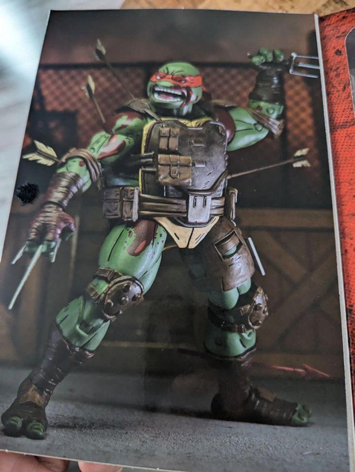 Figurine Neca TMNT The Last Ronin Raphael First to Fall neuf scellé - photo numéro 3