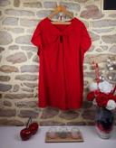 Robe nœud torsadé rouge Femme taille 54 marque Asos 🍬