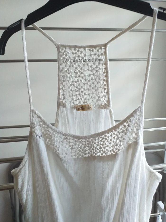 Robe d'été à bretelles et dentelle hollister - photo numéro 6