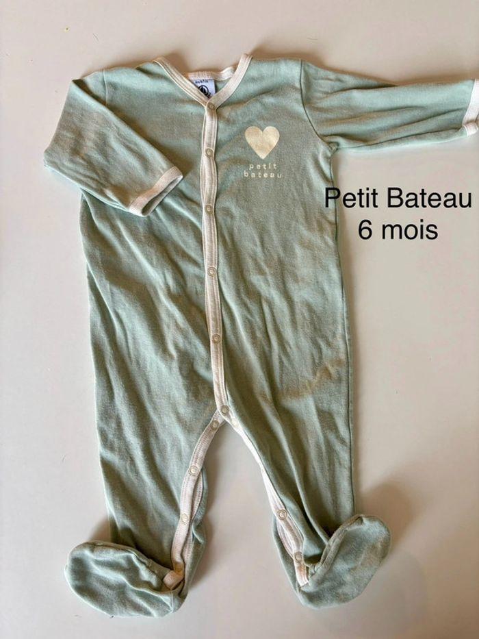 Pyjama Petit Bateau 6 mois - photo numéro 1