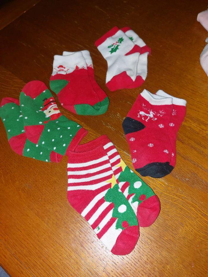 5 paires chaussettes Noël - photo numéro 1