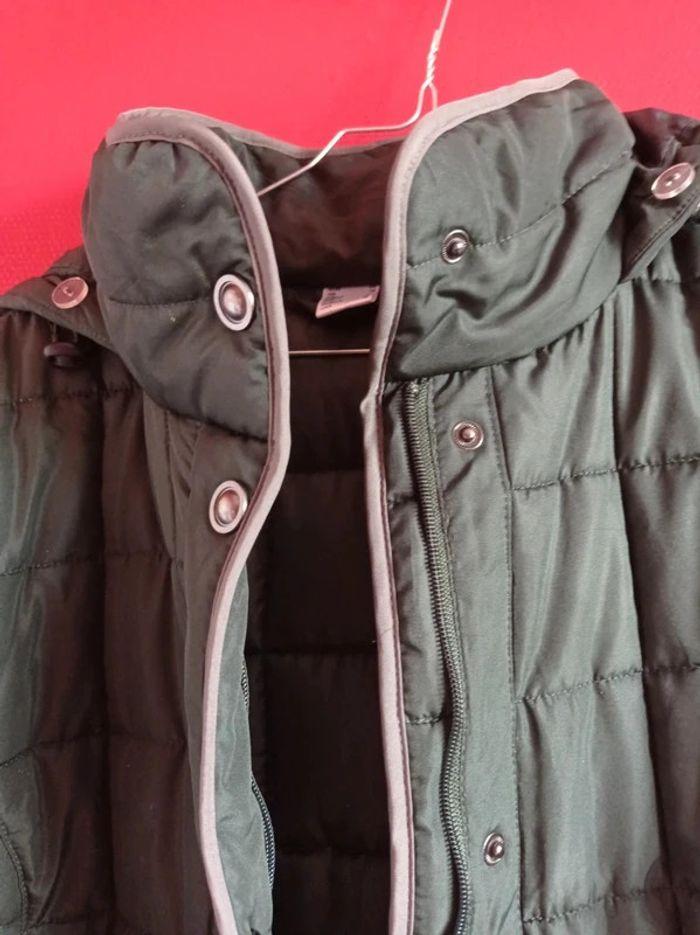 Parka Longue vert foncé excellent état. Taille 42/44 - photo numéro 13