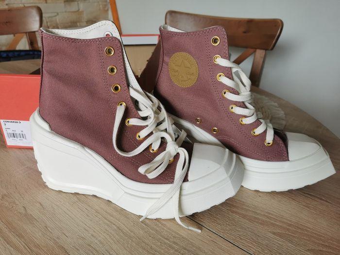 Converse chuke 70 luxe wedge rose 37.5 - photo numéro 2