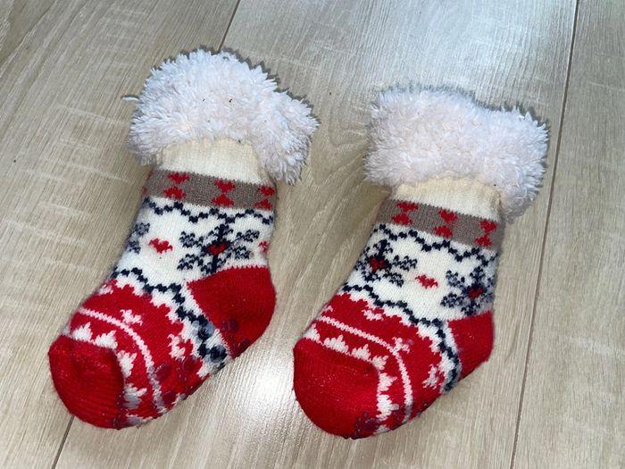 Chaussons Noël 3-6 mois - photo numéro 2