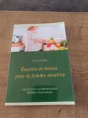 Livre "recettes et menus pour la femme enceinte"