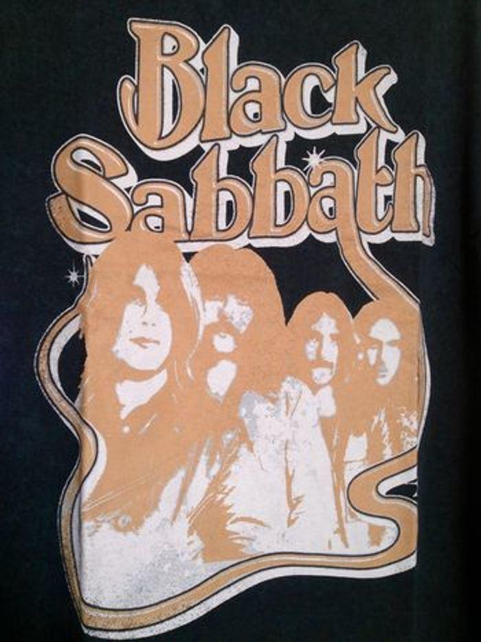 T shirt Black Sabbath - photo numéro 2