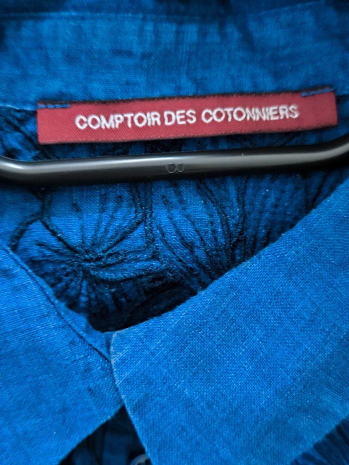 🤎 Chemise lin broderie Comptoir des cotonniers 40 🤎 - photo numéro 16