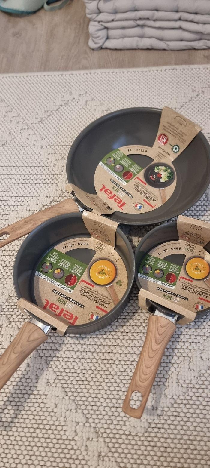 3 pièces tefal re new - photo numéro 1