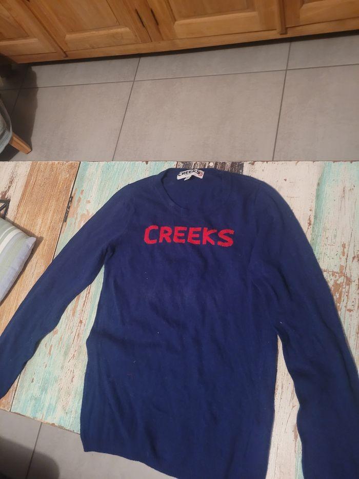 Pull Creeks taille 14 ans