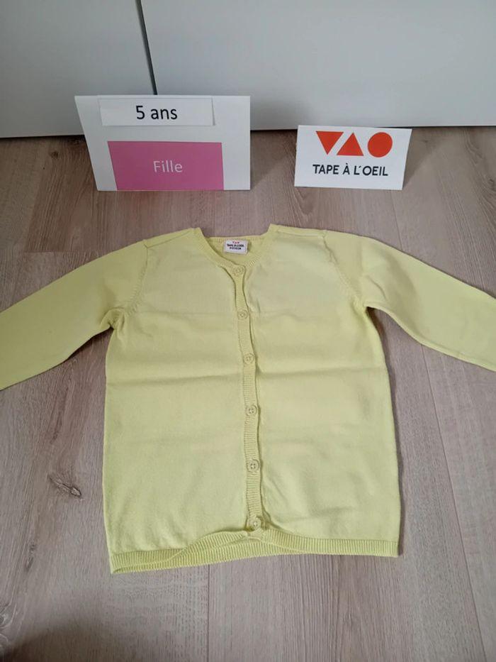 Gilet fille 5 ans Tape à l'oeil