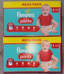 Lot de 2 paquets de couches Pampers taille 4