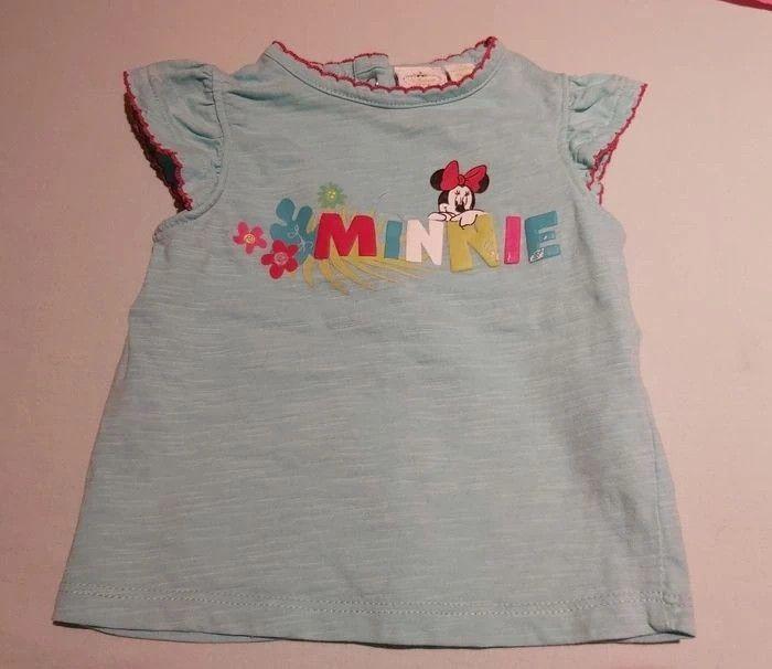 Tee shirt MC minnie taille 3 mois