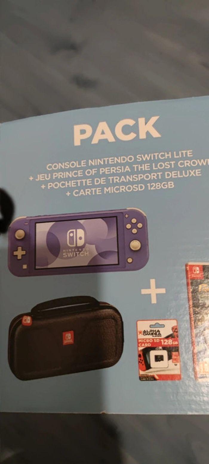 Pack complet console Switch lite prince of persia+ 1 jeu gratuit - photo numéro 2