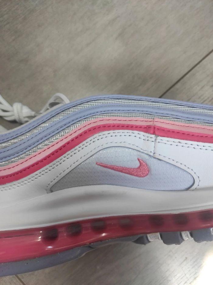 Baskets Nike air max 97 coral chalk pointure 40 neuves avec boîte d'origine - photo numéro 9