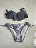 Maillot de bain gris