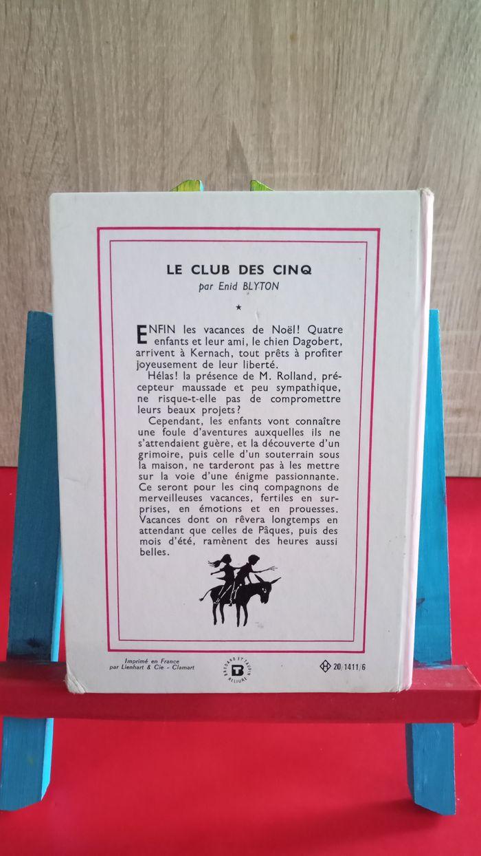 Le club des cinq, n° 20, 1969, bibliothèque rose - photo numéro 2