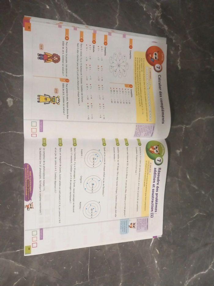 Cahier de maths CE1 et cahier de français CE1 - photo numéro 7