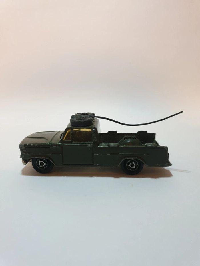 Majorette Dodge Pick Up #225 1/80 Armée - Made in France 🇫🇷 - photo numéro 9