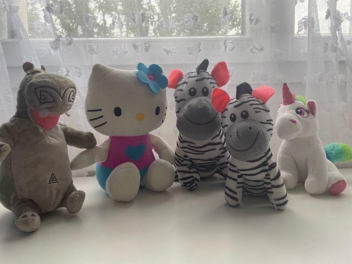 Lot de  5 peluches /doudous - photo numéro 1