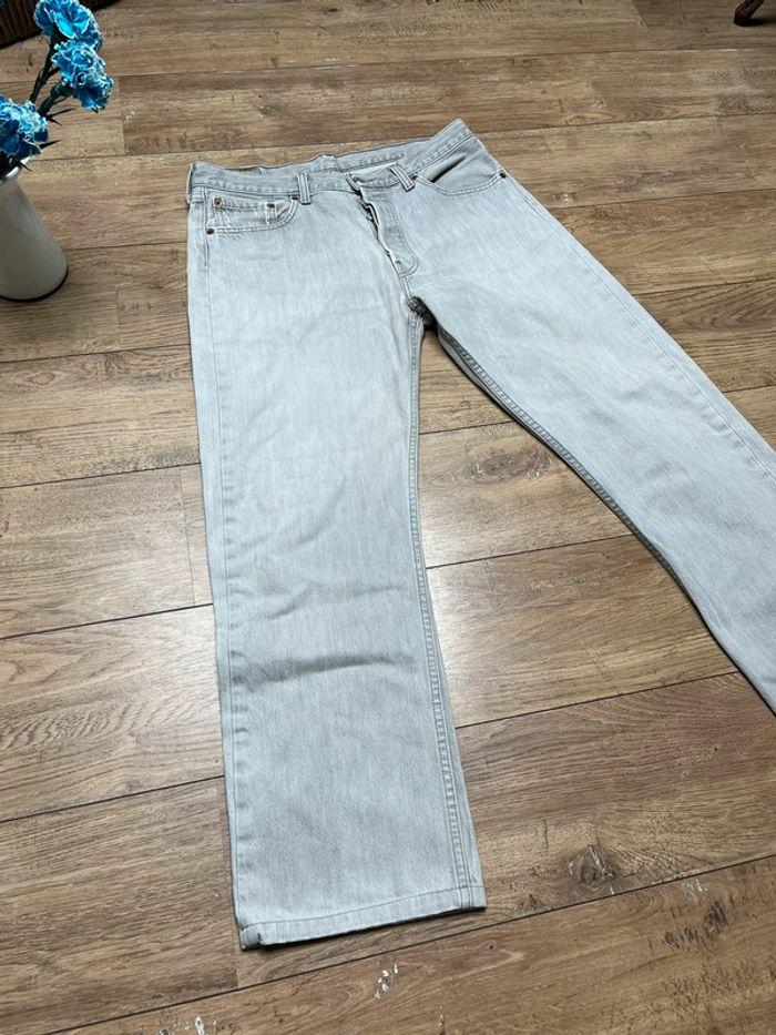 Jean Levis 501 vintage gris clair , taille W33 - photo numéro 9