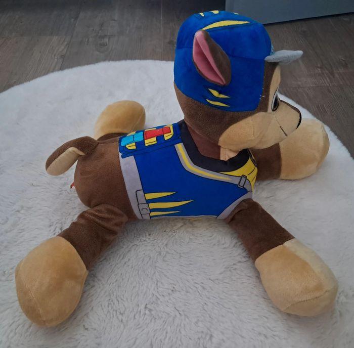 Grande peluche pat patrouille Chase - photo numéro 1