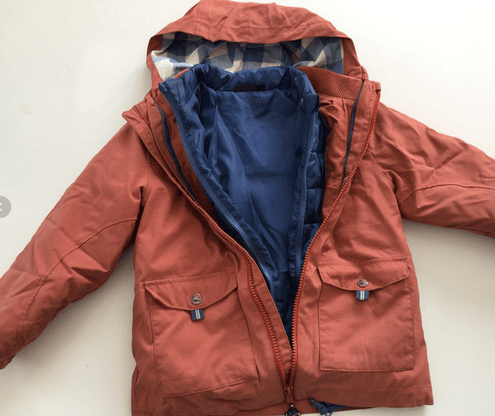 Imperméable/doudoune/parka 3en1 - photo numéro 1