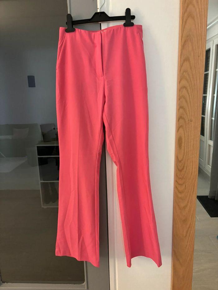 Pantalon rose h&m neuf - photo numéro 1