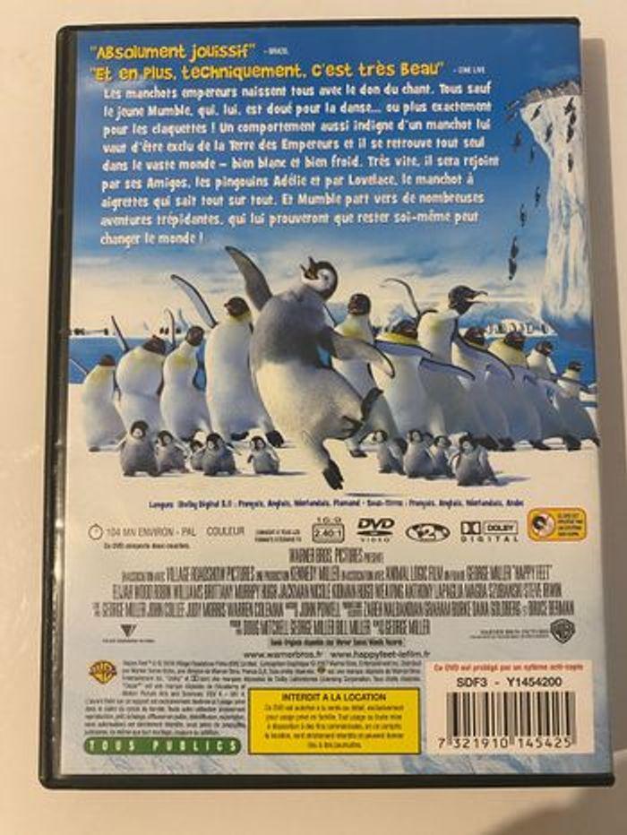 Dvd happy feet - photo numéro 2