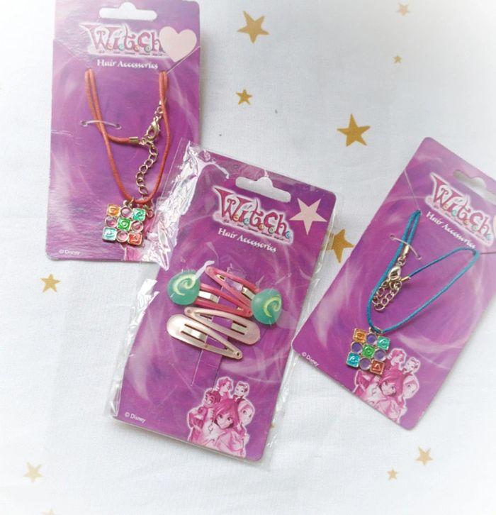 Bijoux collier barrette pince jewel jewely witch accessories necklace Disney accessoires cheveux - photo numéro 1