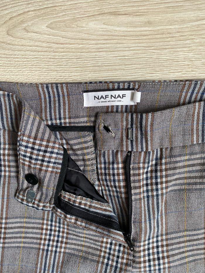 Pantalon Nafnaf motifs Tartans/ écossais T38-40 - photo numéro 4