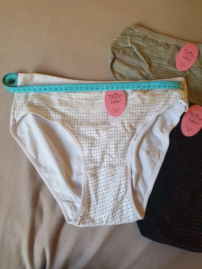 Lot de 3 culottes T.XL - photo numéro 2