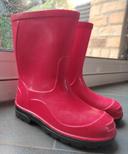 Bottes en caoutchouc Ladeheid rouges enfant taille 26