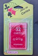 Jeu de 32 cartes à jouer, neuf